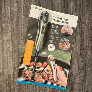 Polder instant read meat thermometer